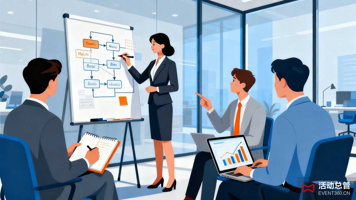北京营销策划公司团队工作场景 - 专业营销策划团队为企业提供品牌策略规划与营销活动执行服务