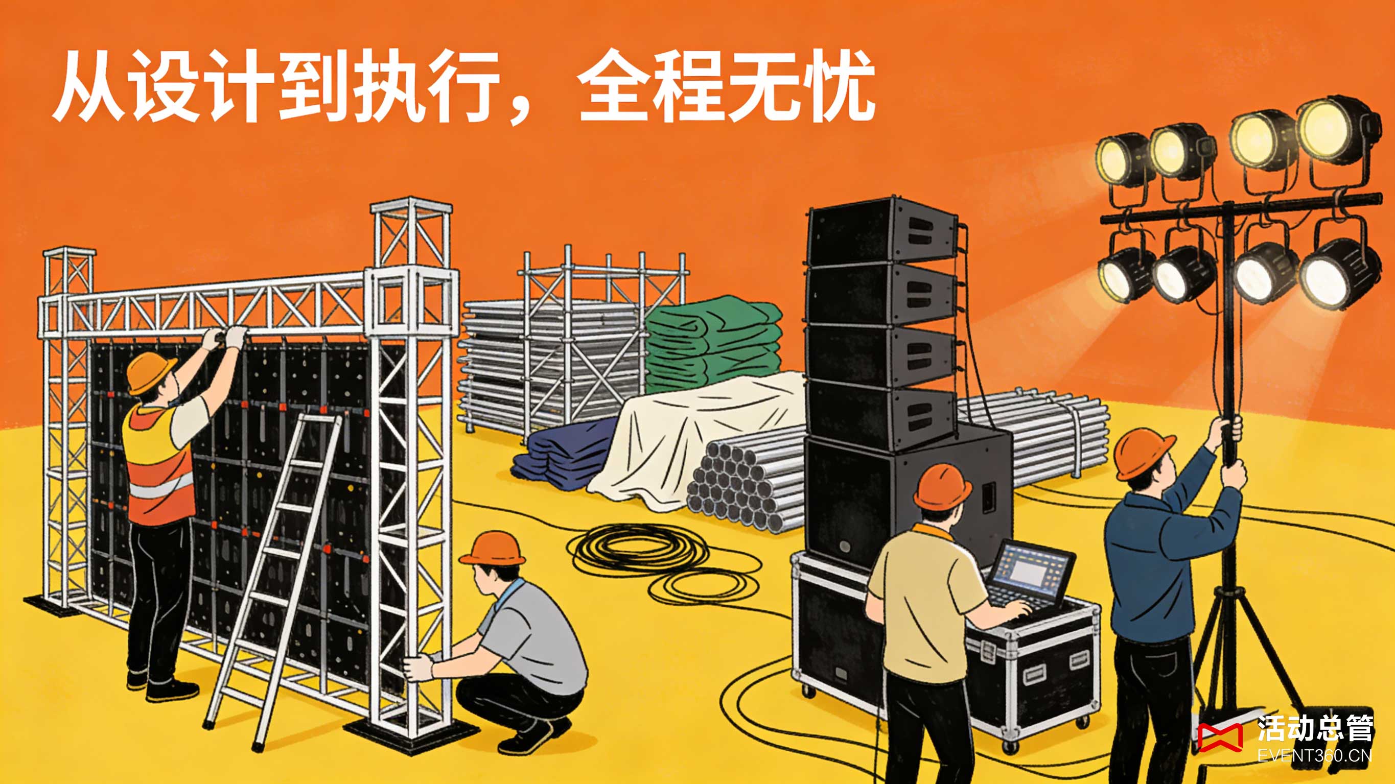 北京活动搭建活动搭建一站式专业服务