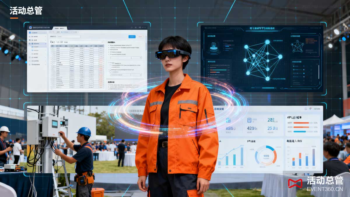 会务公司创新与优化框架 - 活动总管提供从数据分析到技术应用的全流程活动效果提升方案