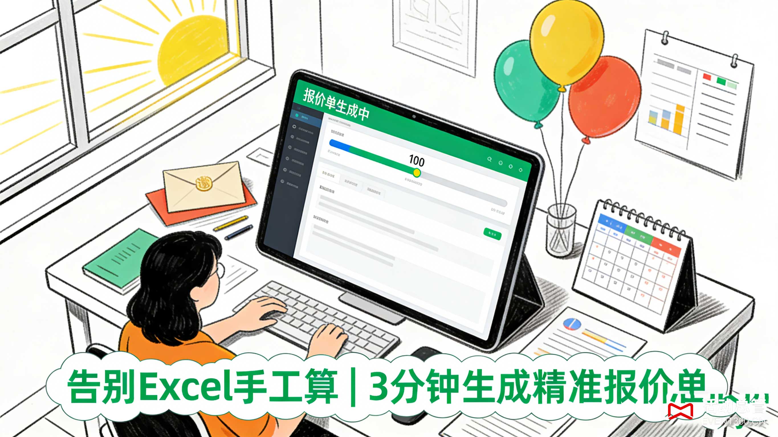 告别Excel手工算 北京活动策划人智能报价助手 3分钟生成精准报价单